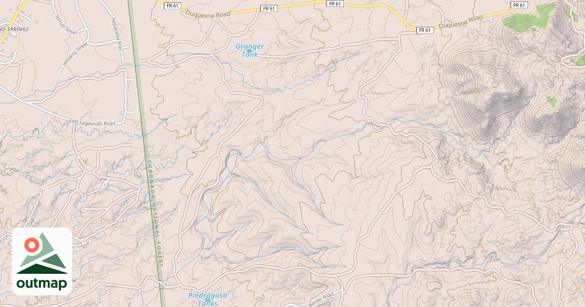 Map of PIEDRAGOSA
