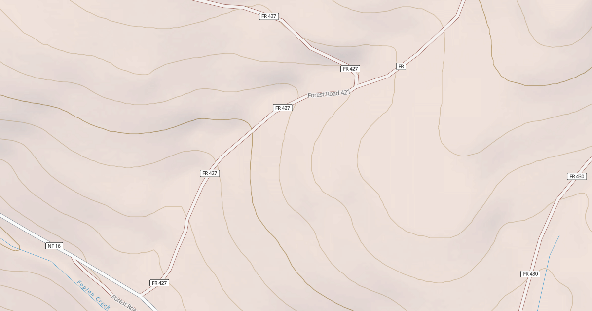 Map preview of USFS National Forest System Roads {681542D3-2D8C-4293-B4DF-B02507ECD732}