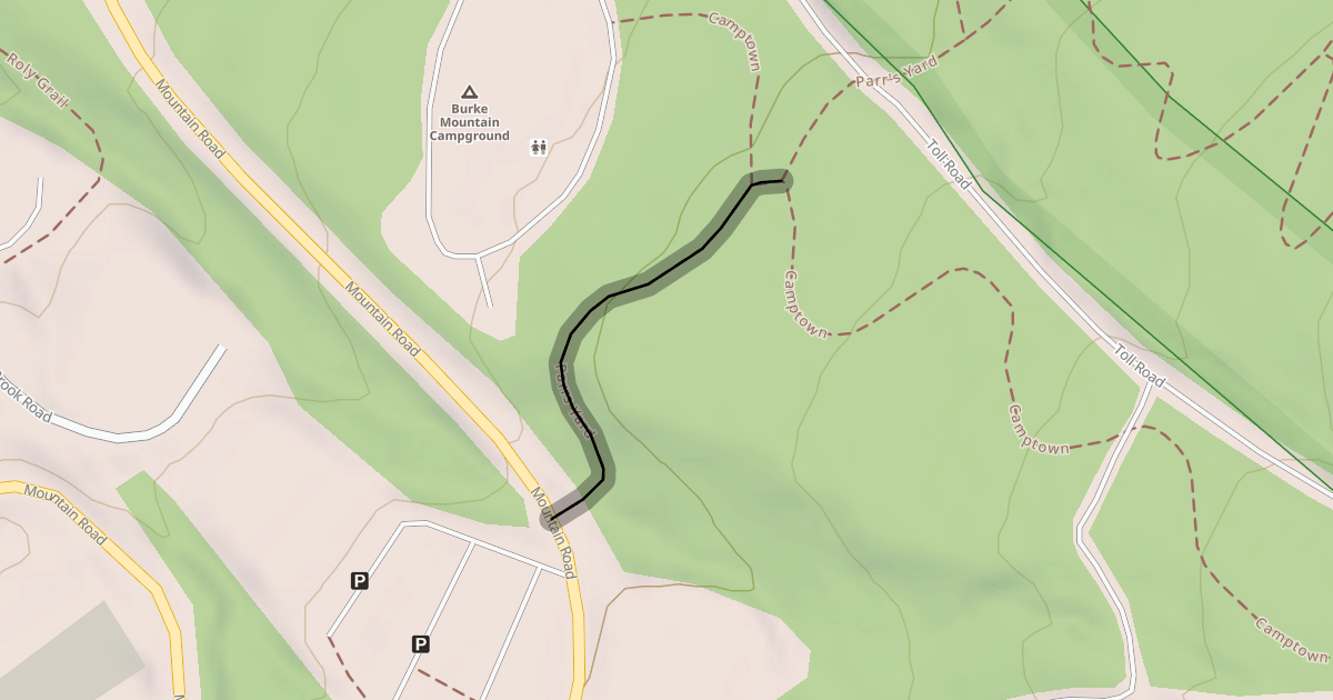Map preview of Parrs Yard
