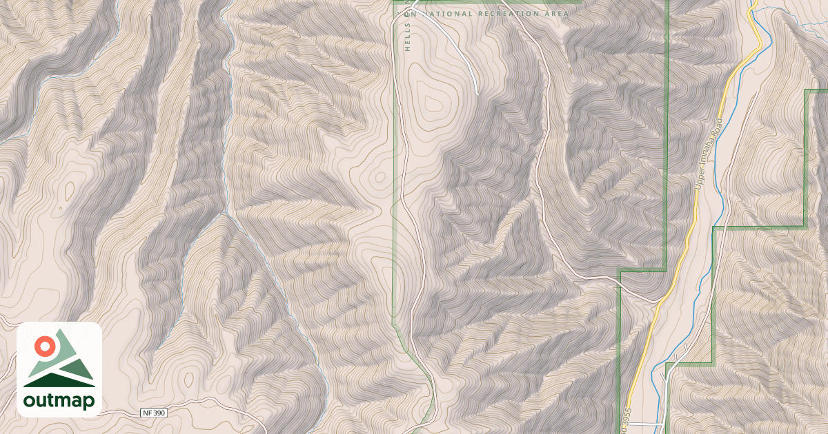 Map of JAYNES RIDGE