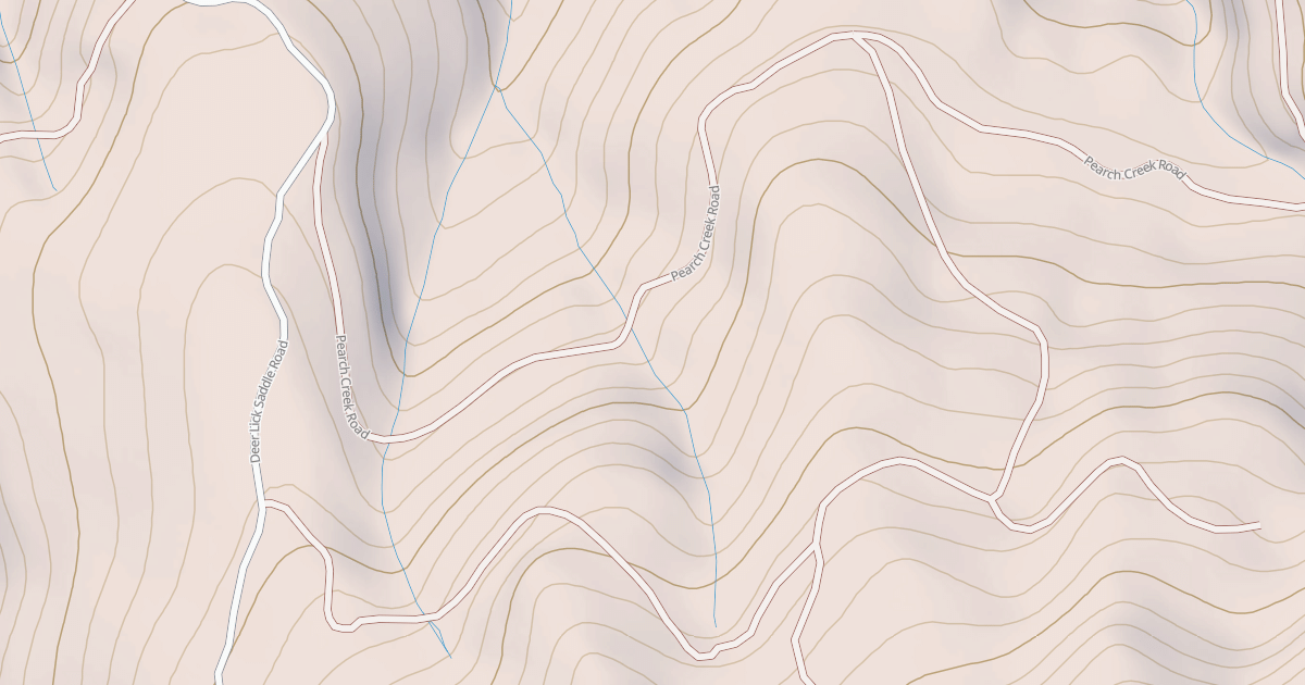 Map preview of PEARCH CREEK