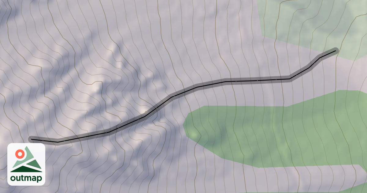 Map of Kea Ridge