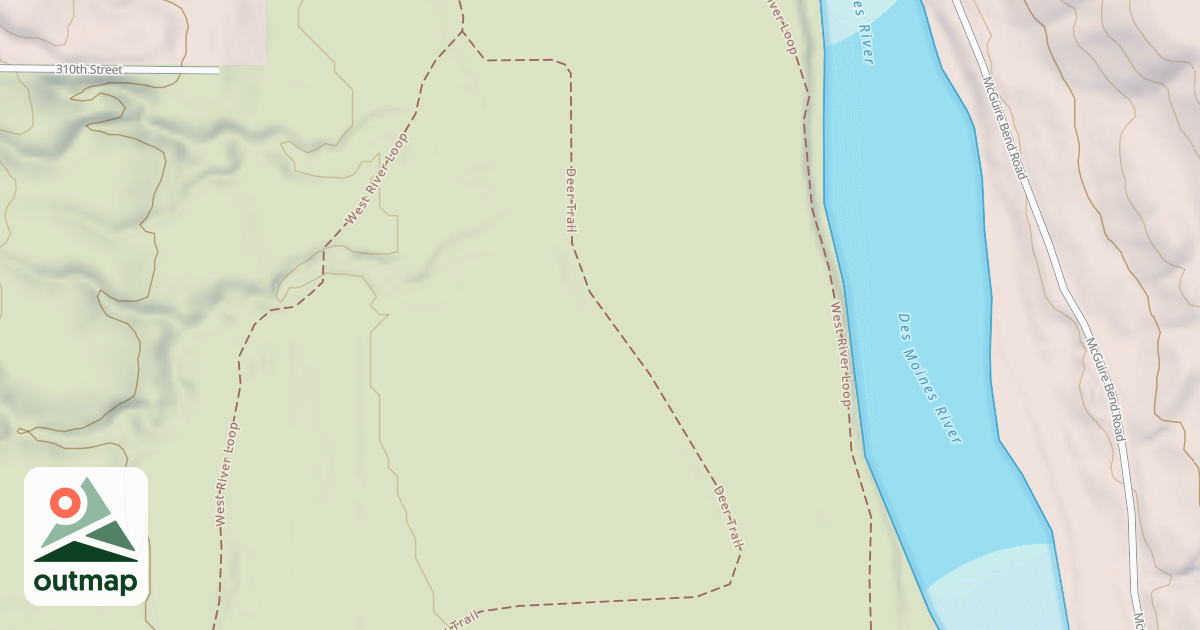 Map of Deer