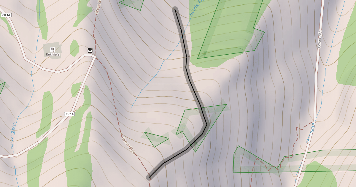 Map preview of Silver Queen Ridge