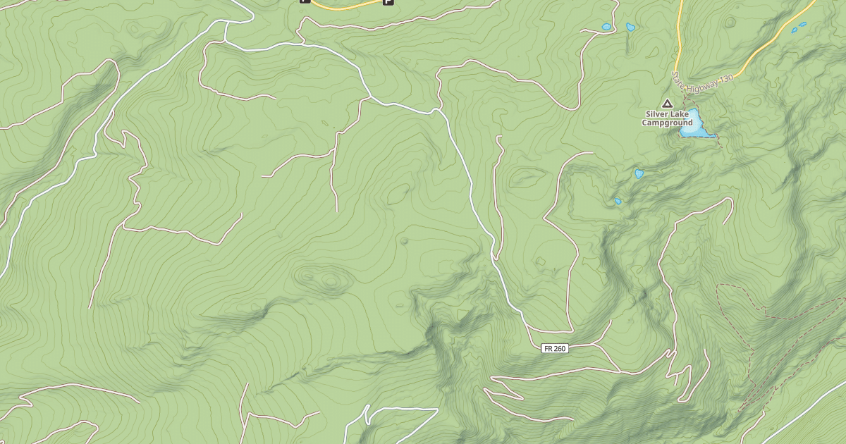 Map preview of CATHEDRAL ROCKS