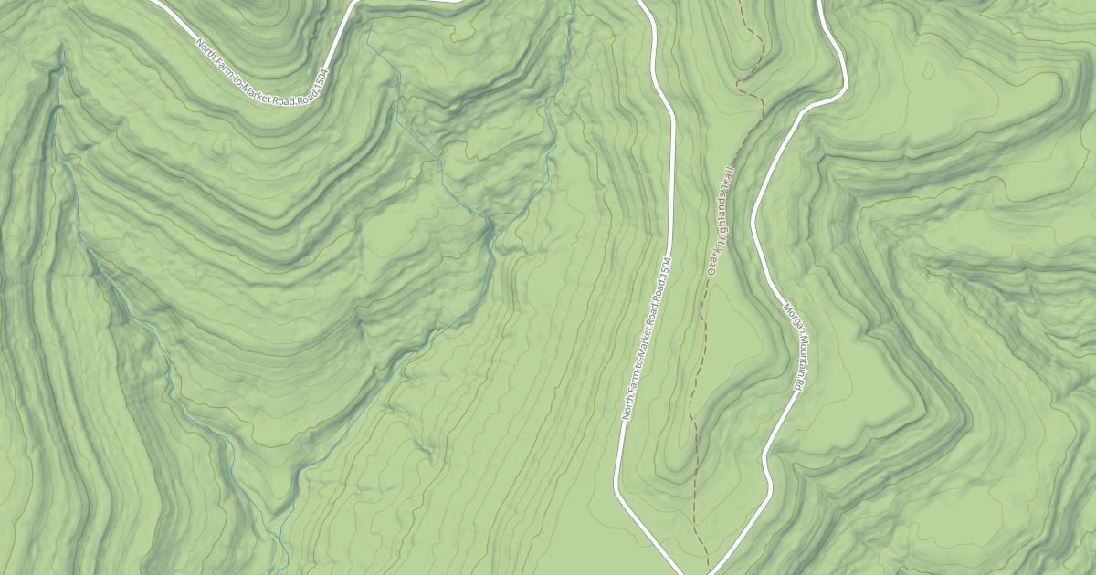 Map preview of USFS National Forest System Roads {11B2C5B6-F461-49D4-B788-AEB18AB3C109}