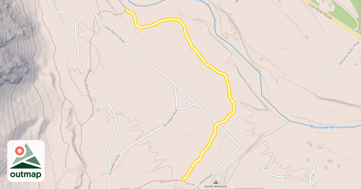 Map of Lower River Run