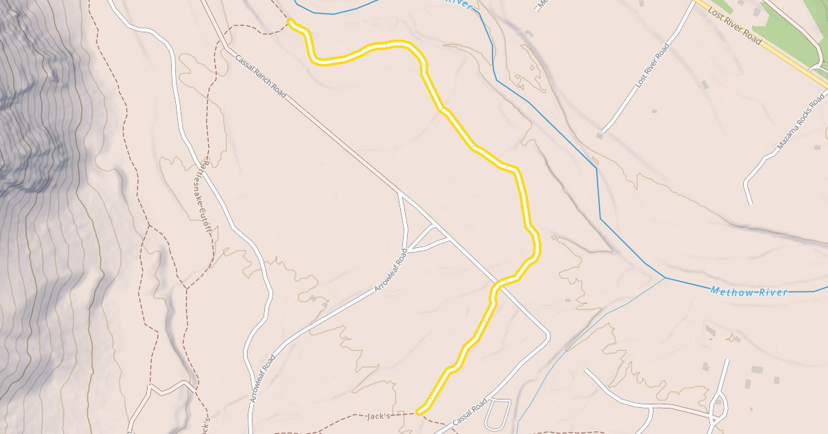 Map preview of Lower River Run