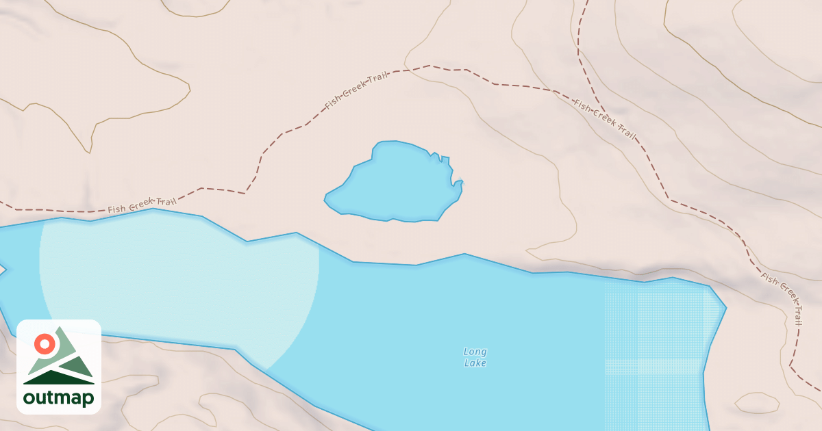 Map of Fish Creek