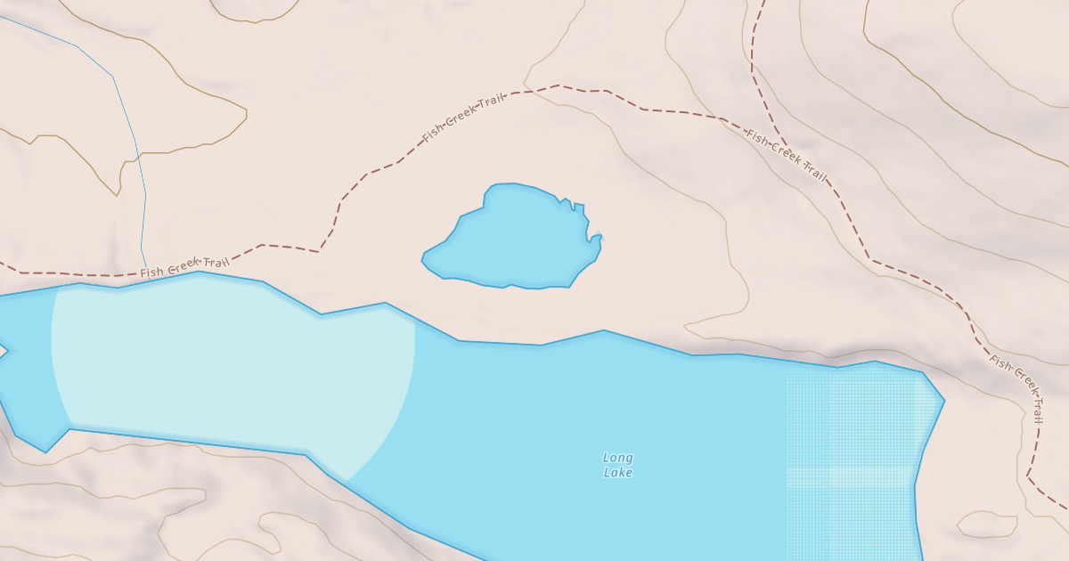 Map preview of Fish Creek