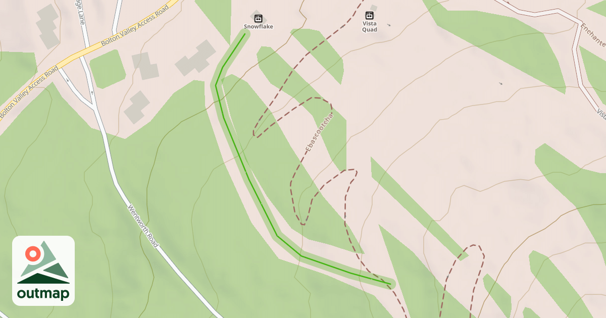 Map of Lower Bentley