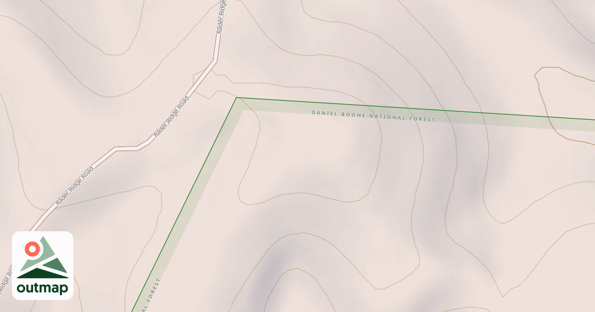 Map of RADER RD