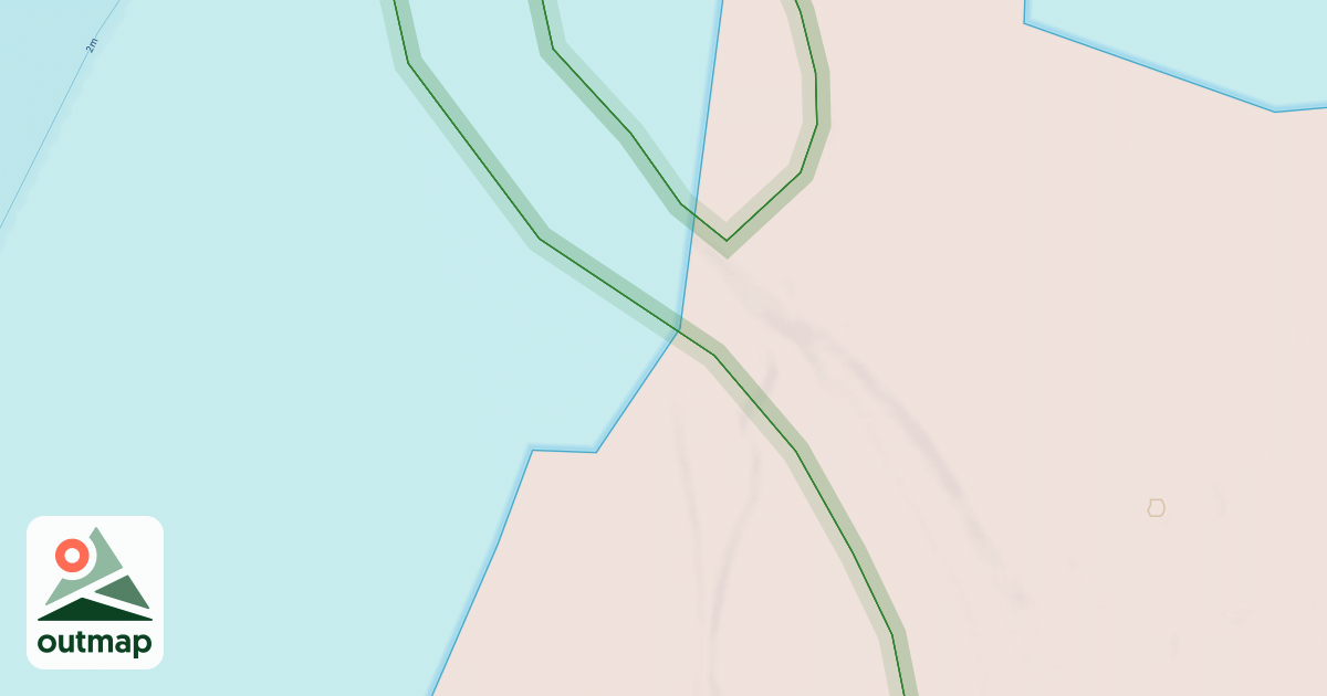Map of Alsek Mouth Route