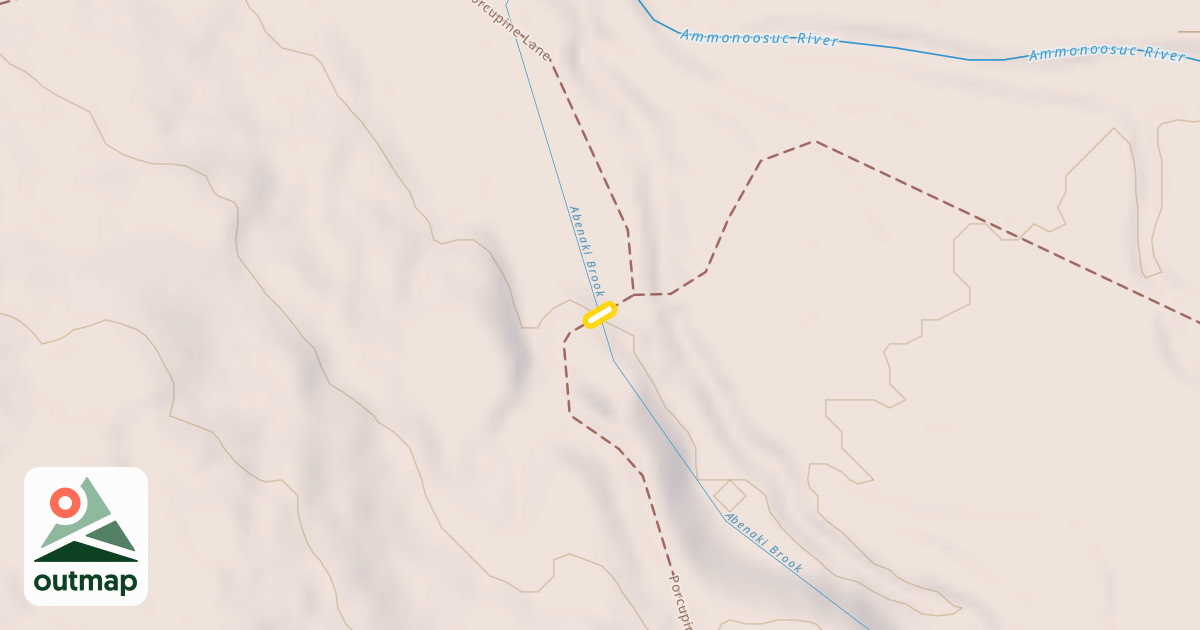 Map of Porcupine Lane
