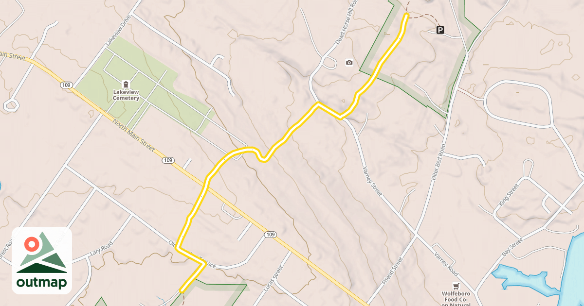 Map of Internet Trail