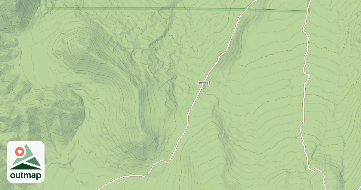 Map of CEDAR PASS JEEP RD