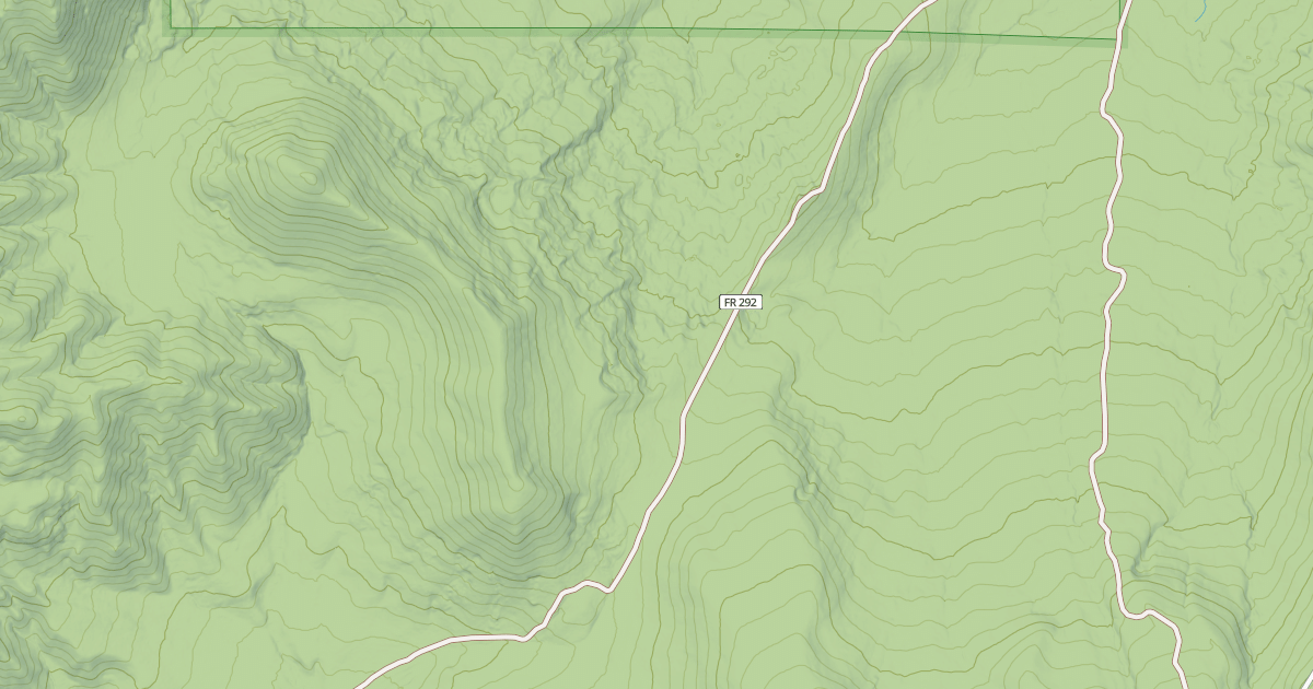 Map preview of CEDAR PASS JEEP RD