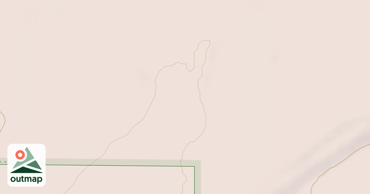 Map of FR 3444 SPUR B