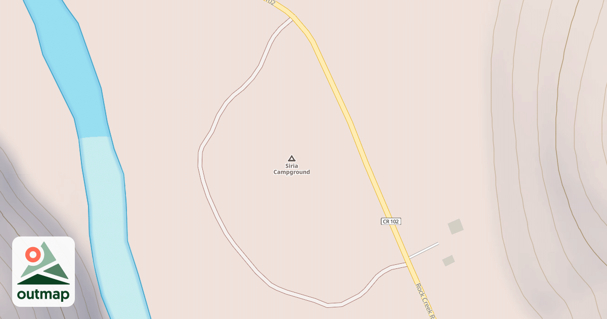 Map of SIRIA CAMP