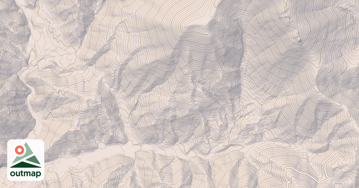 Map of Bear Hole