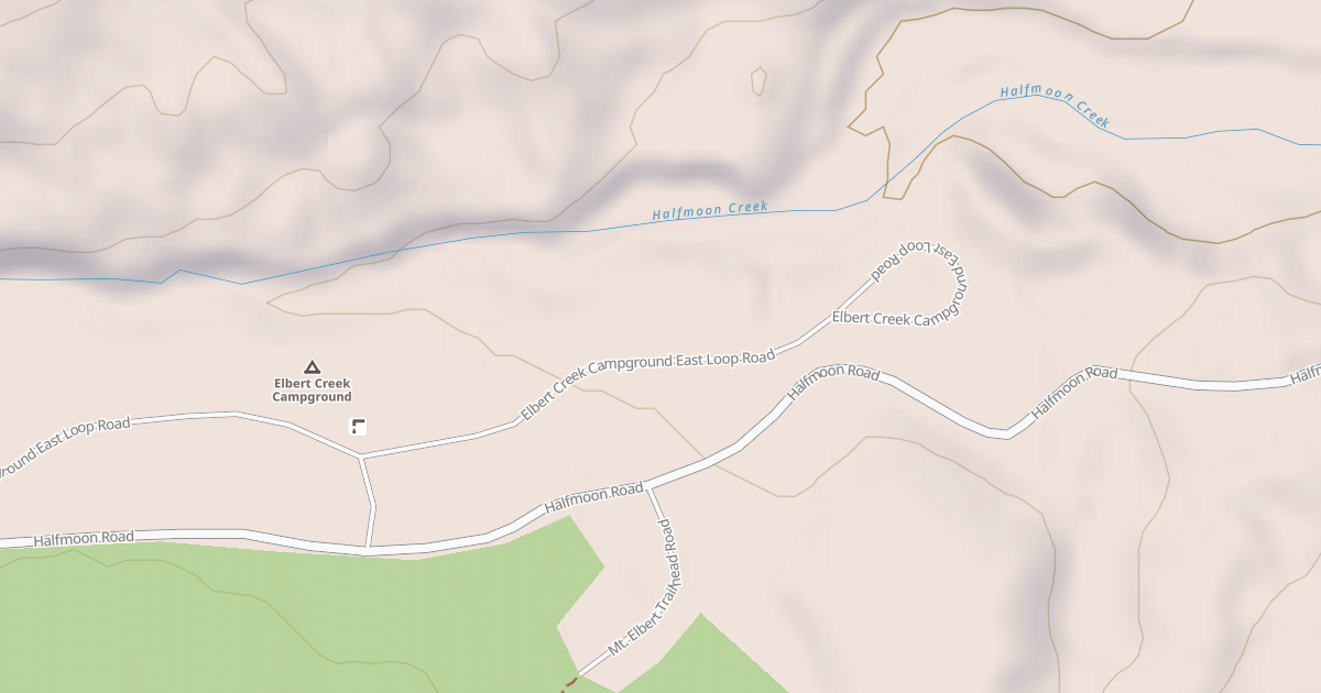 Map preview of ELBERT CR CG EAST LOOP