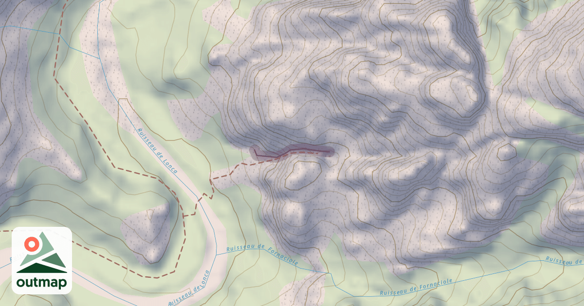 Map of La Lonca