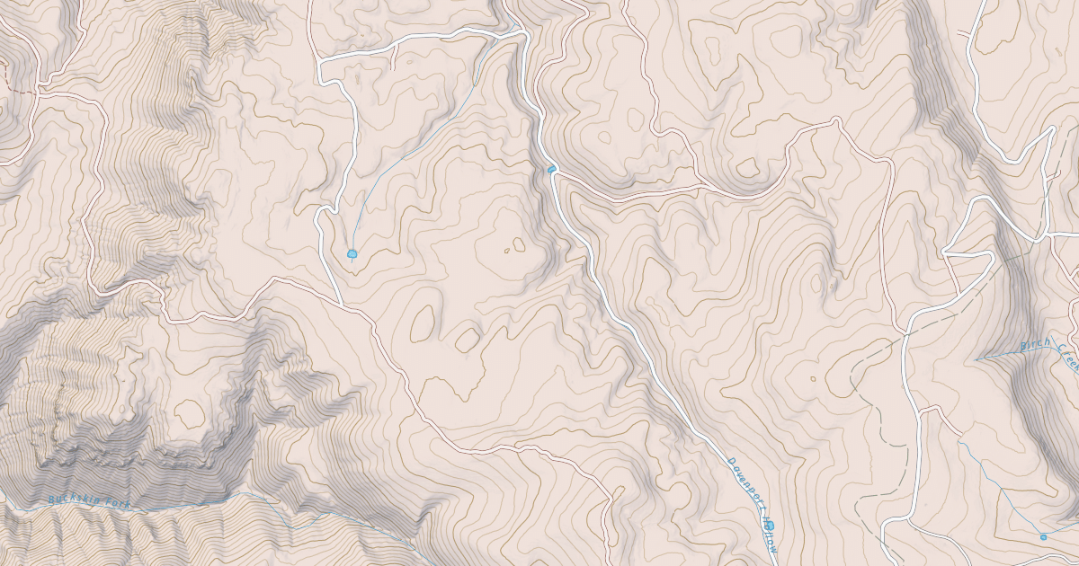 Map preview of DAVENPORT HOLLOW