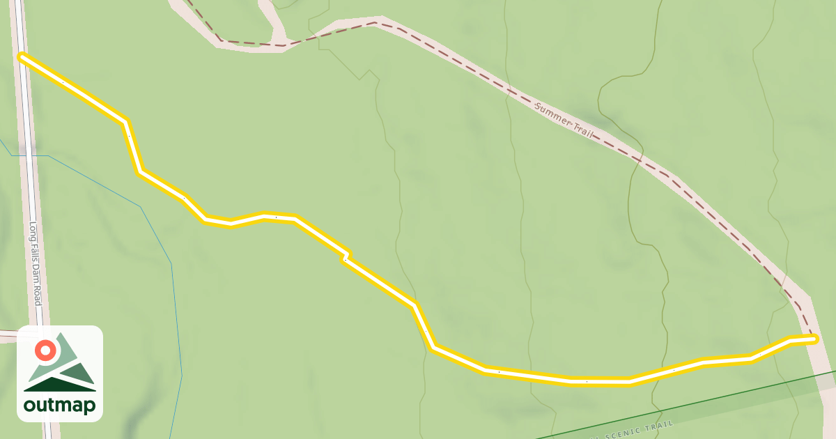 Map of Winter Trail
