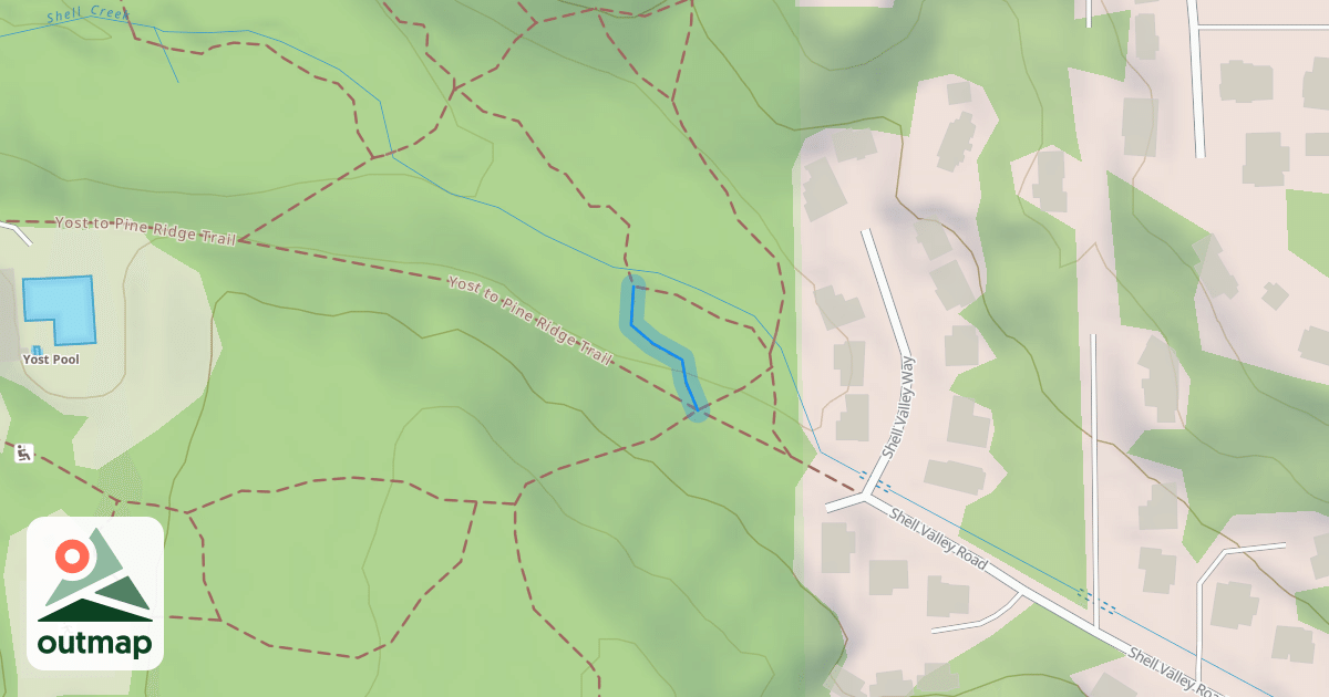 Map of Connector Trail
