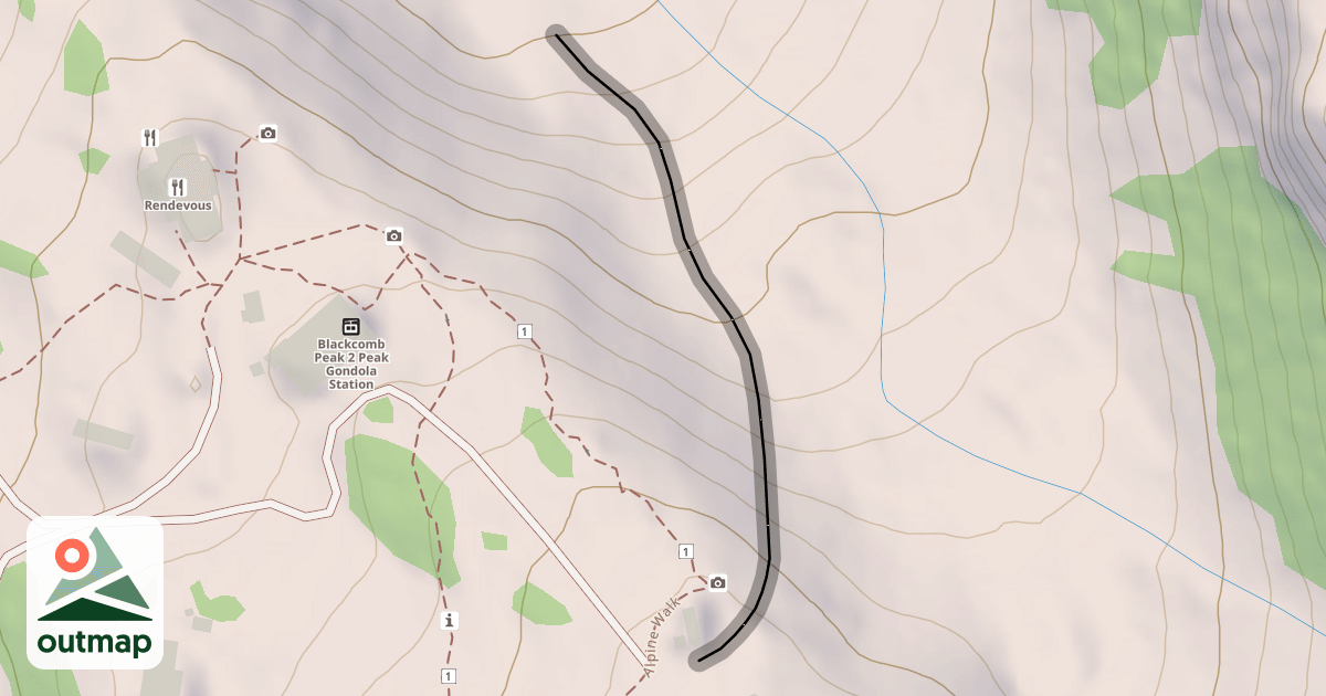Map of Jersey Cream Wall