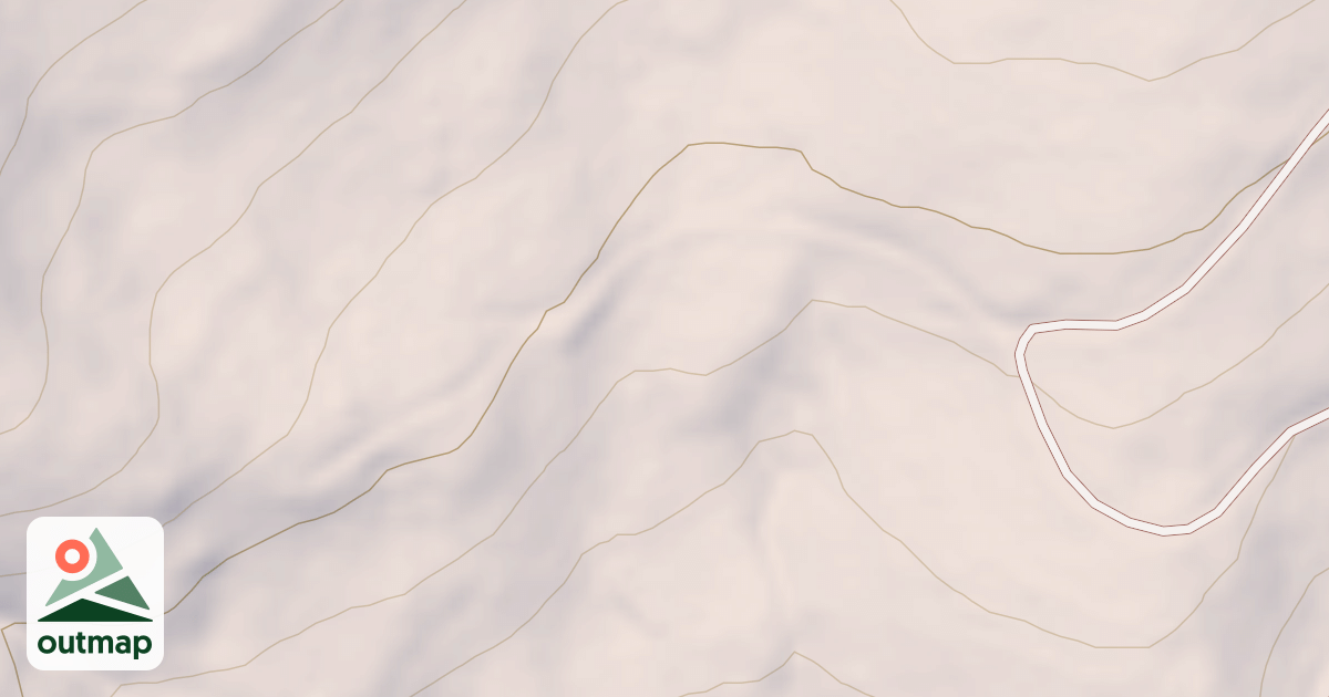 Map of CALAMITY SPUR