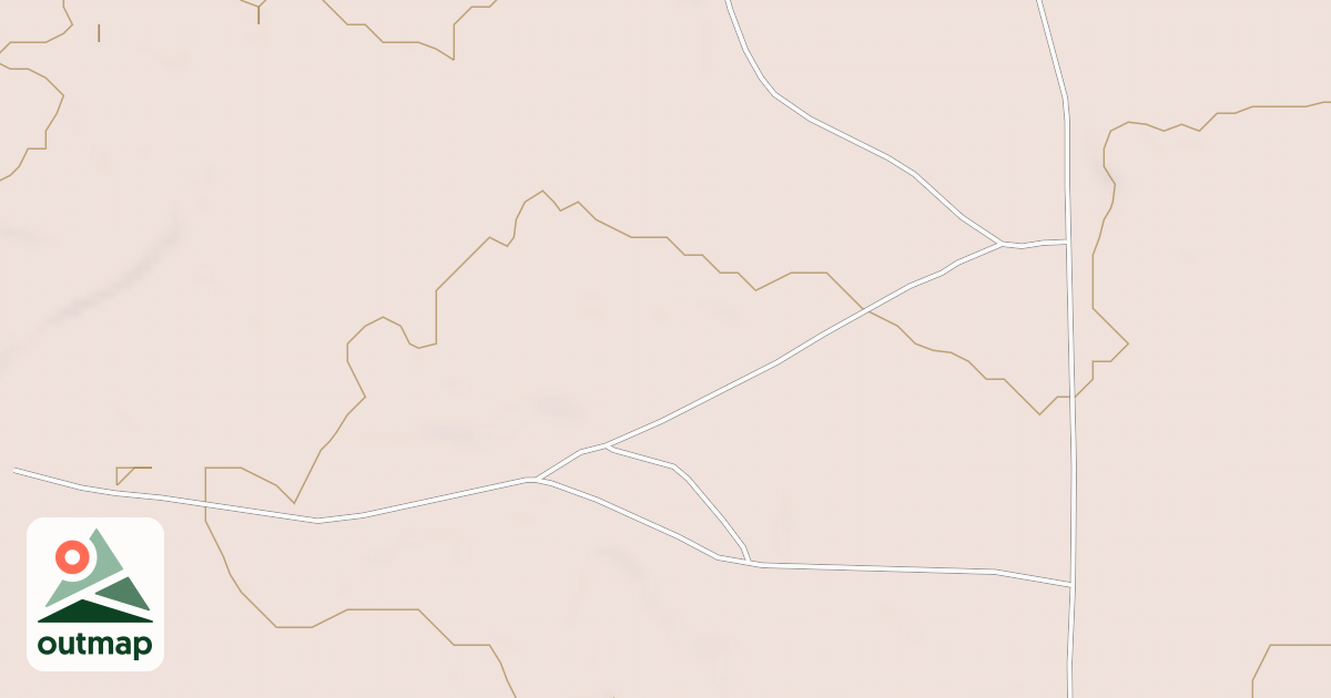 Map of Hackberry Trail System - Avalon-Kids Trail