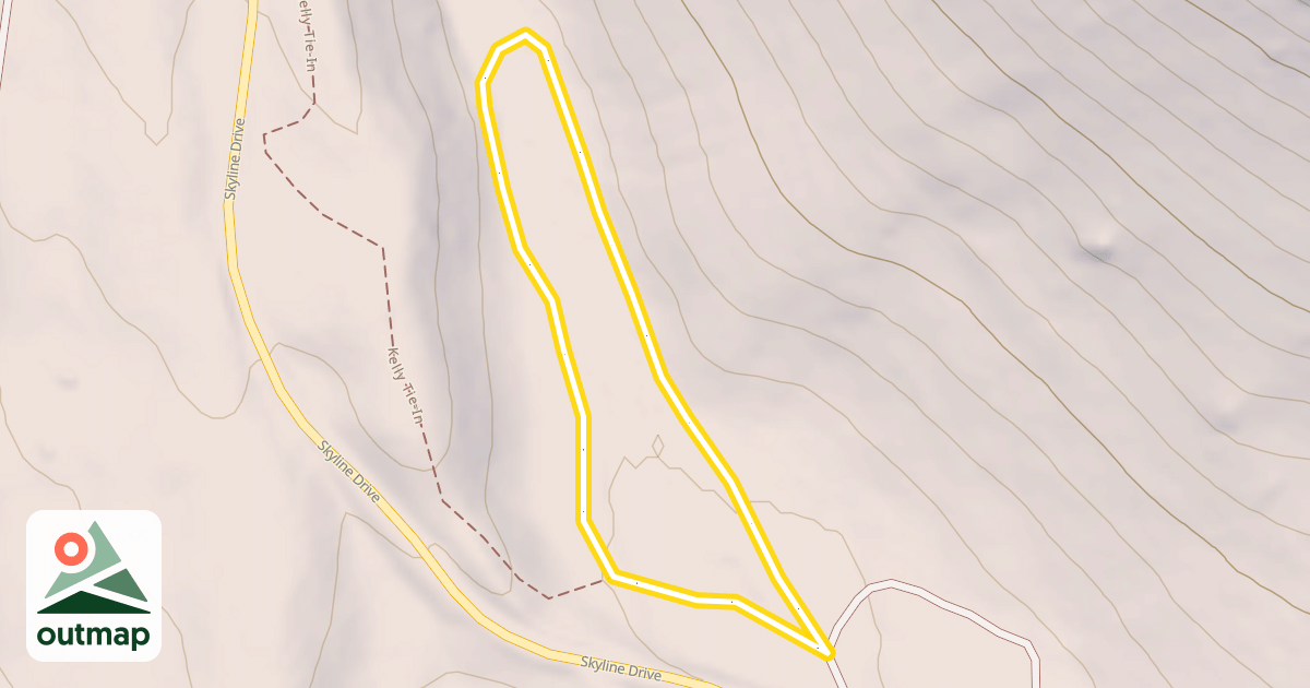 Map of Kelly Park Loop
