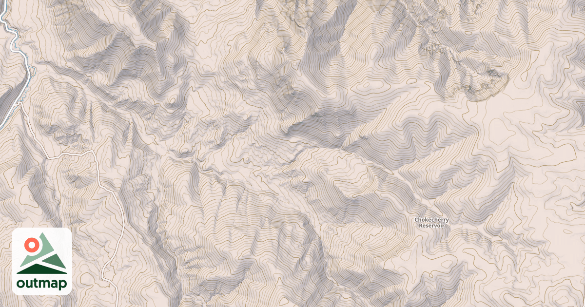 Map of HORSE FLAT