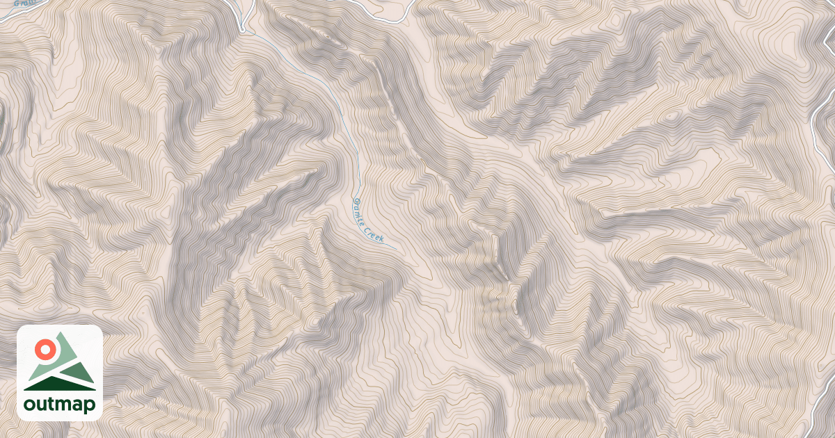 Map of Granite Creek
