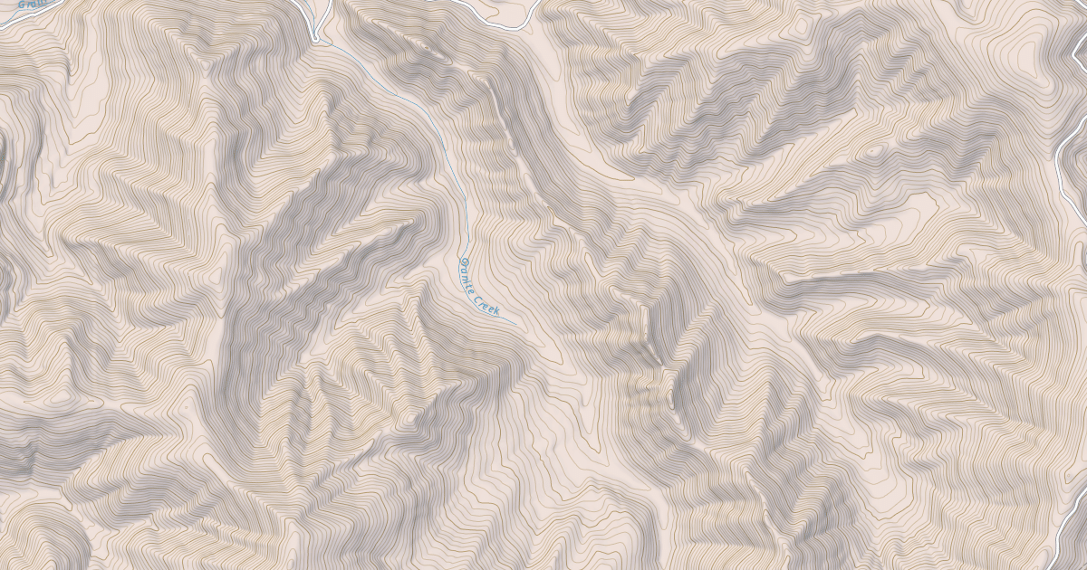Map preview of Granite Creek