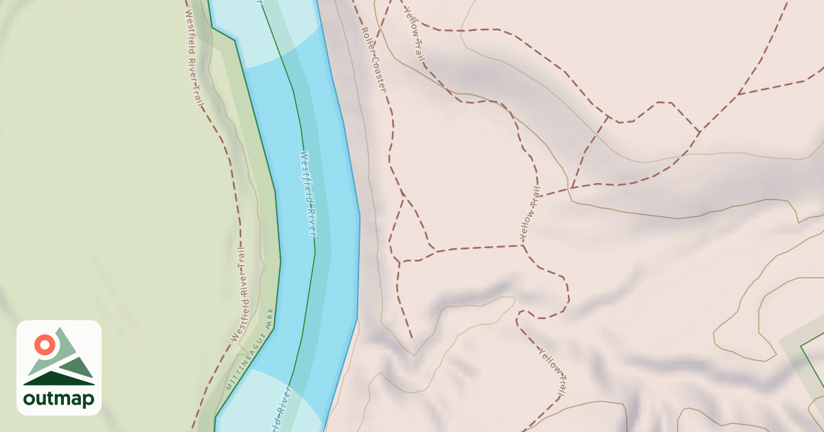 Map of Yellow Trail