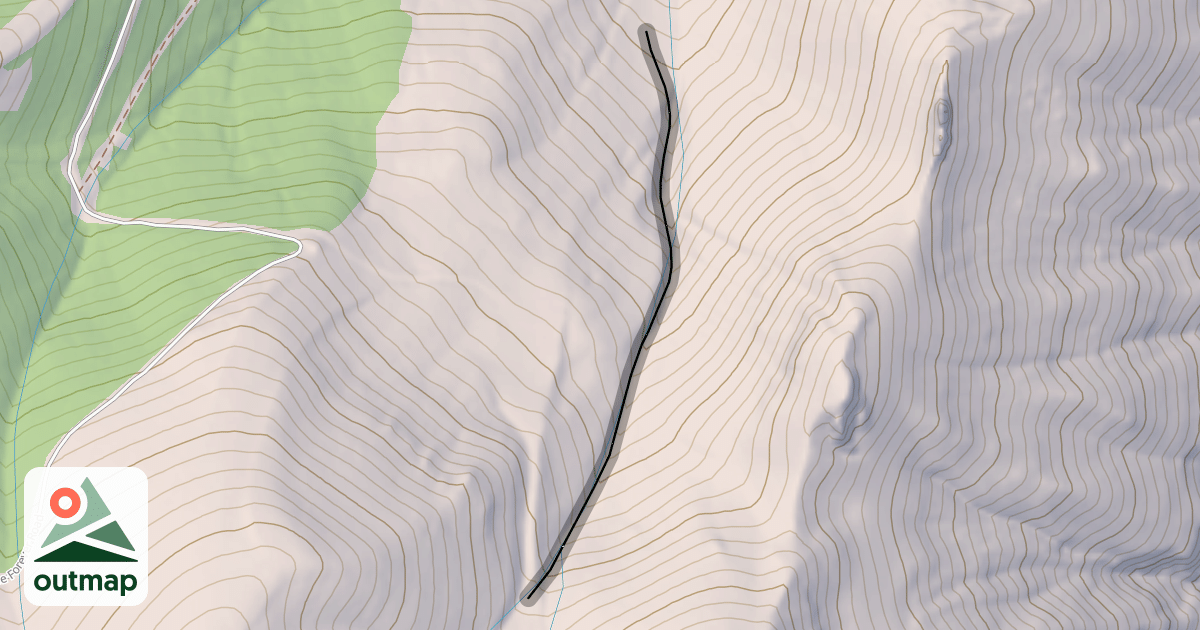 Map of East Drain