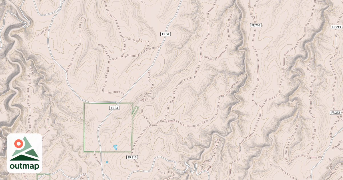 Map of BEAVER SLIDE