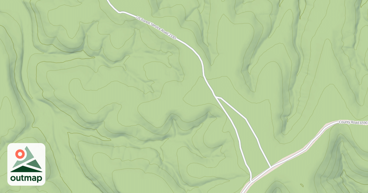 Map of HILLSIDE