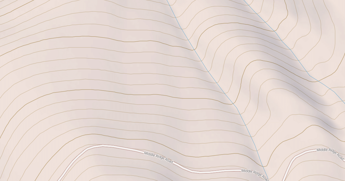Map preview of MIDDLE RIDGE