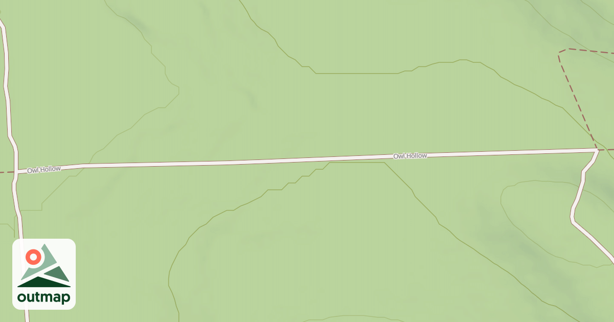 Map of Whiskey Springs Trails
