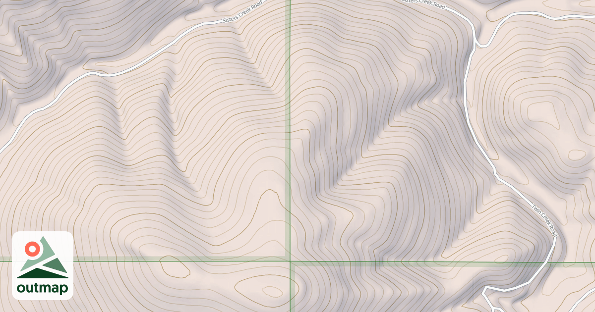 Map of FORAGE CREEK