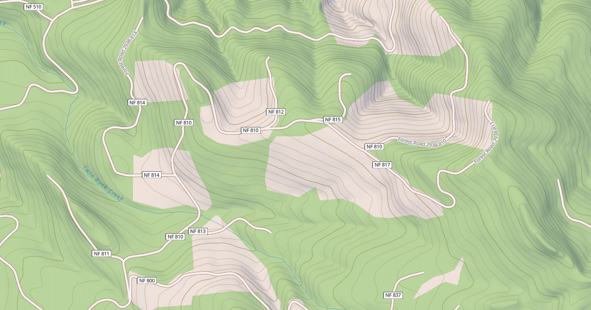 Map preview of BUCKHORN - BORN T.S.'S