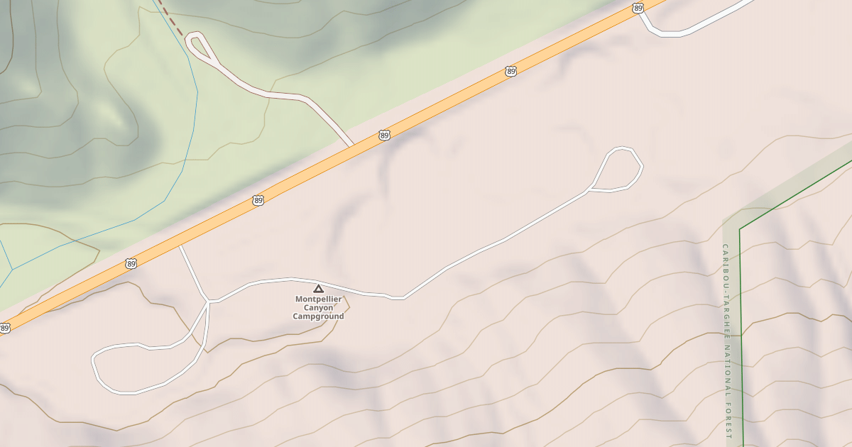 Map preview of MONTPELIER CG LOOP A