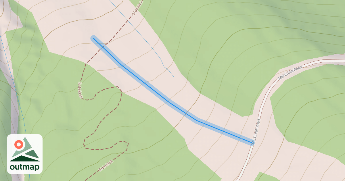 Map of Riva Ridge - Middle
