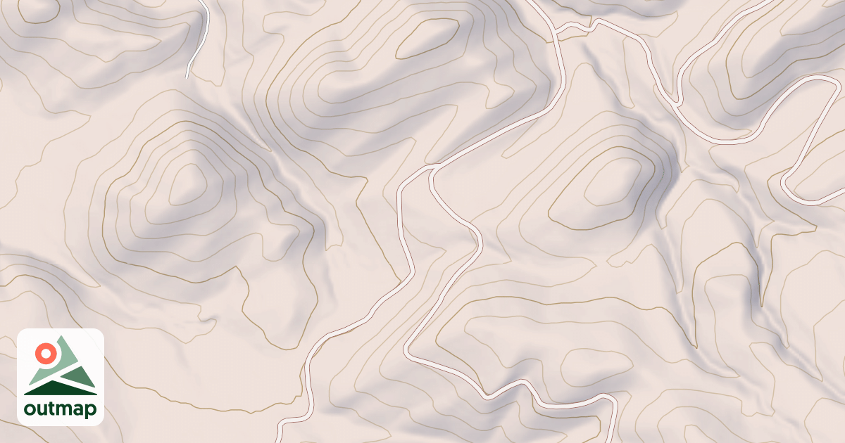Map of HOOKS BRANCH A