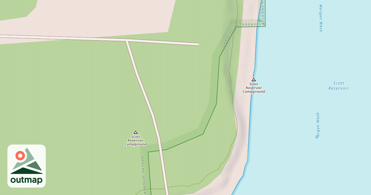 Map of USFS National Forest System Roads {D4F8D056-CE37-4836-8B60-B127965D9B60}