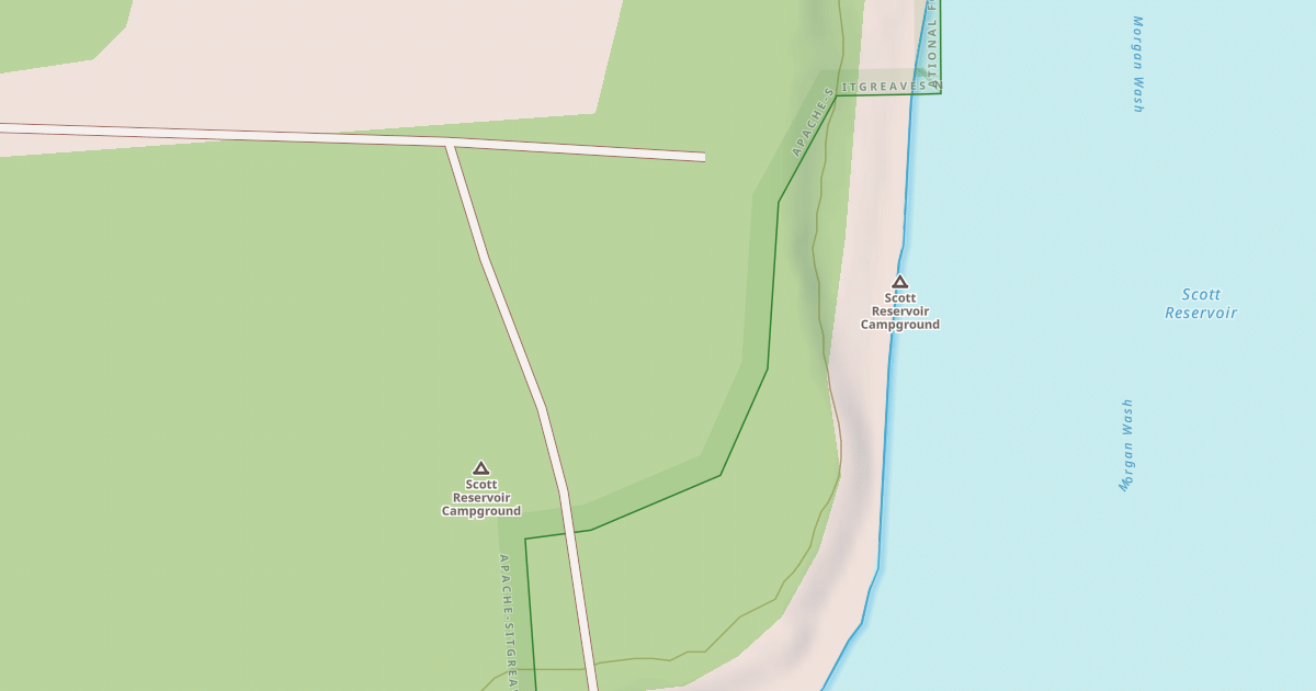 Map preview of USFS National Forest System Roads {D4F8D056-CE37-4836-8B60-B127965D9B60}