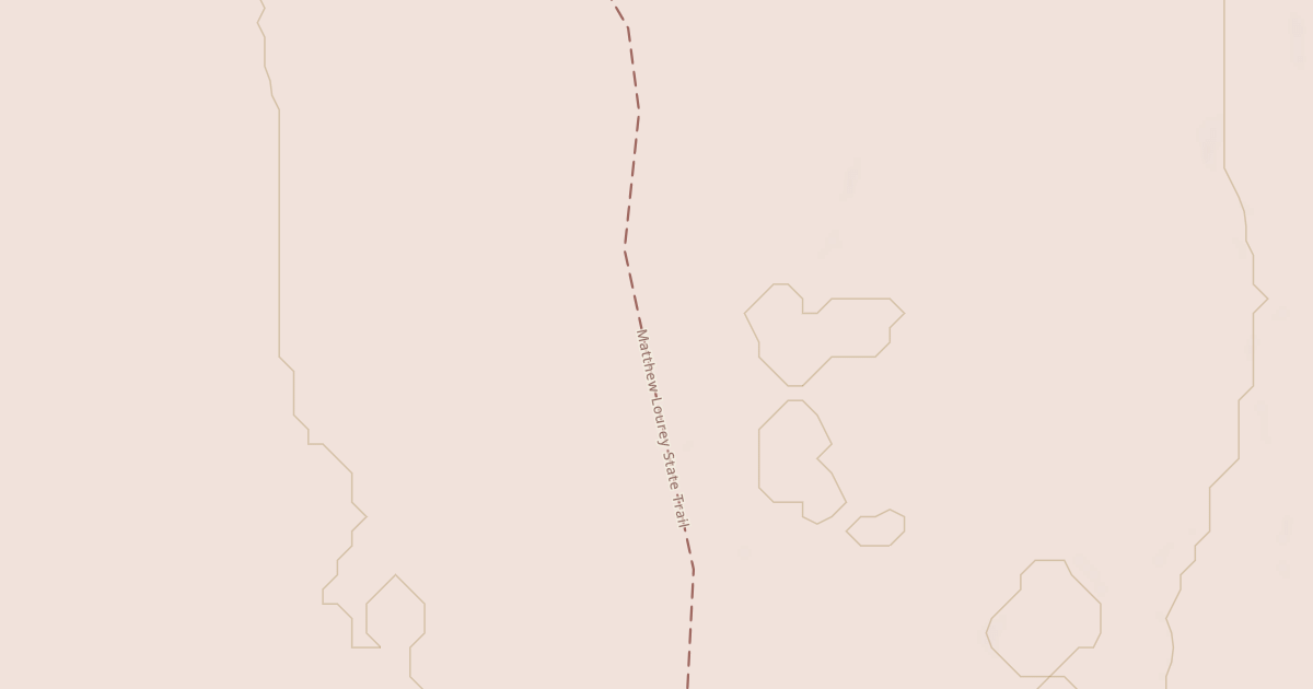 Map preview of Matthew Lourey State Trail